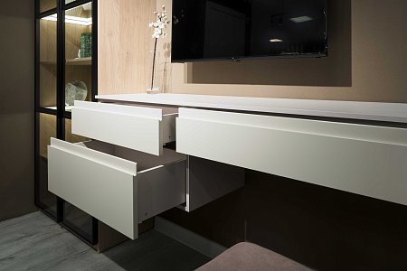 Заказать кухню Тумба под ТВ подвесная в Магнитогорске